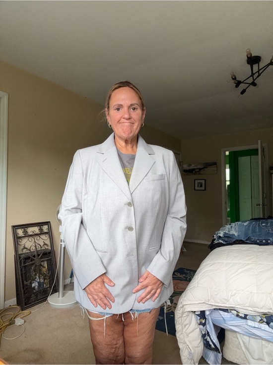 Talbots Jackets & Blazers - Talbots Gray Women's Blazer Jacket